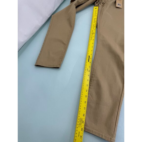 Levis 711 Skinny Women's Jeans Size 16 M 33X30 Beige Mid Rise Soft Touch Stretch - Picture 8 of 16